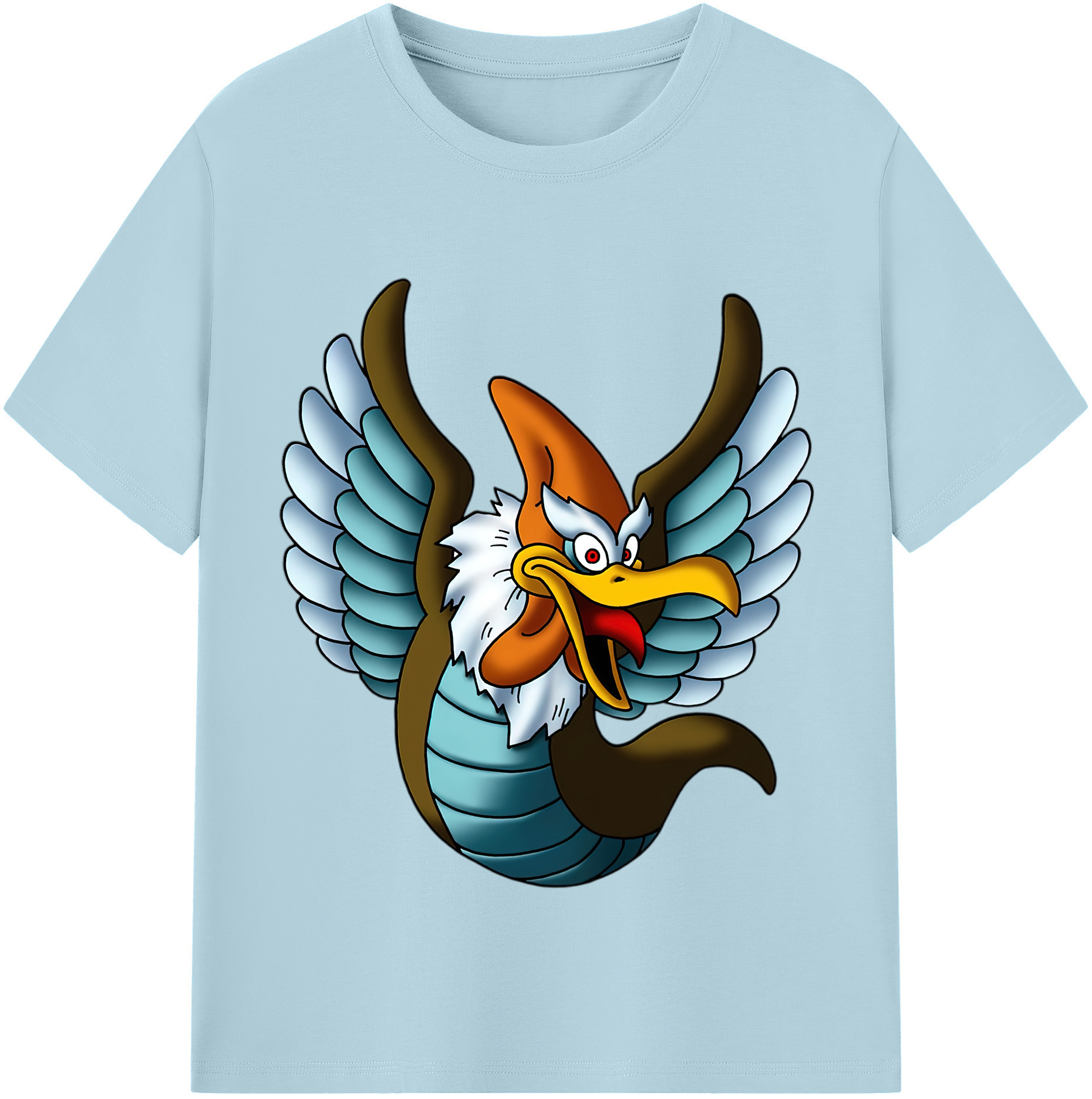 （画像用） ドラゴンクエスト Doragon Kuesuto Dragon Quest 綿100％半袖Tシャツ（フロントプリント）
